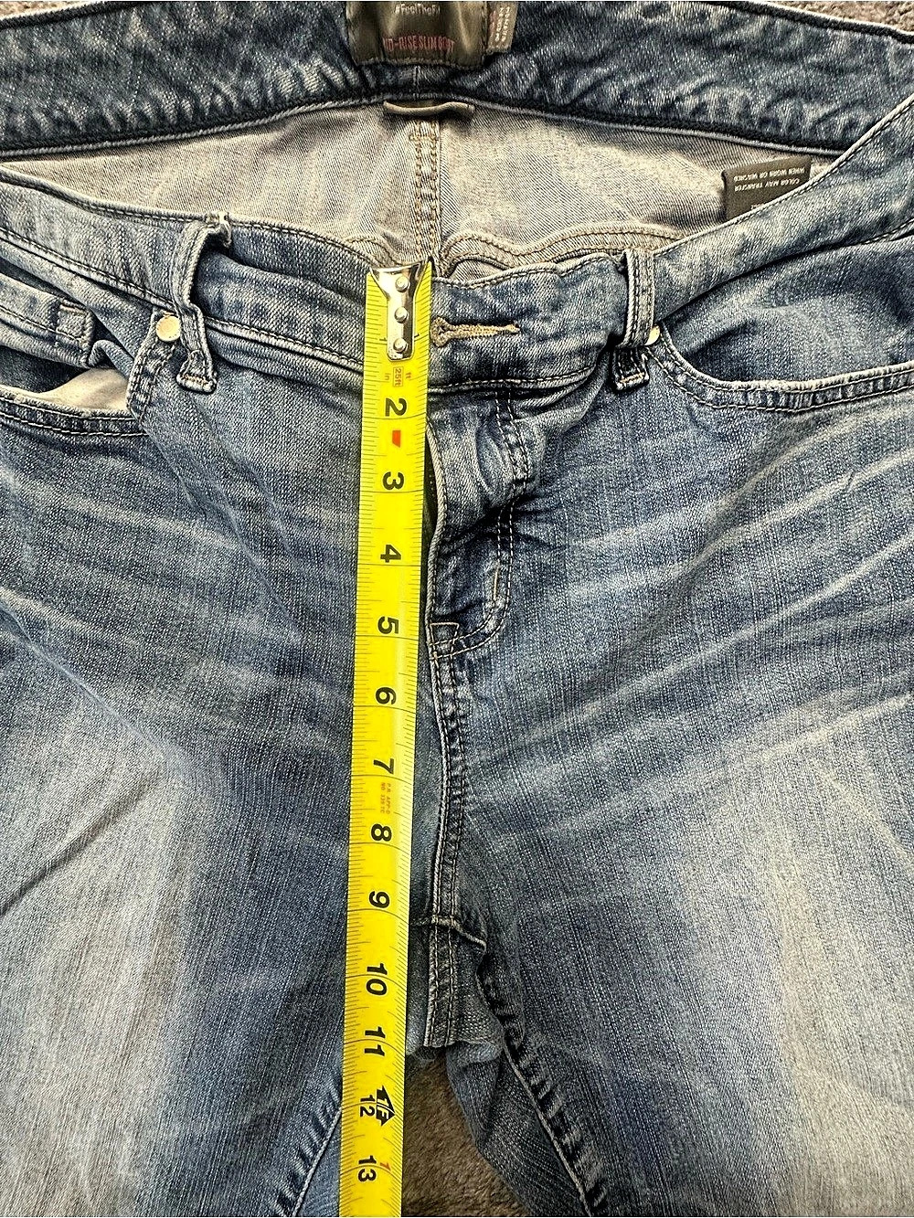TORRID Vintage Stretch Mid-Rise Slim Boot Bootcut Jeans in Blue Size Large (16) - Picture 6 of 7